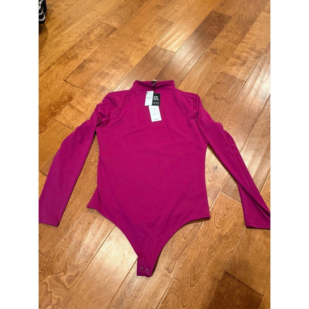 Express magenta large body contour bodysuit NEW NWT